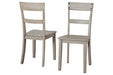 Loratti Gray Dining Chair (Set of 2) - D261-01 - Gate Furniture