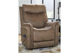 Lorreze Driftwood Power Lift Recliner - 8530612 - Gate Furniture