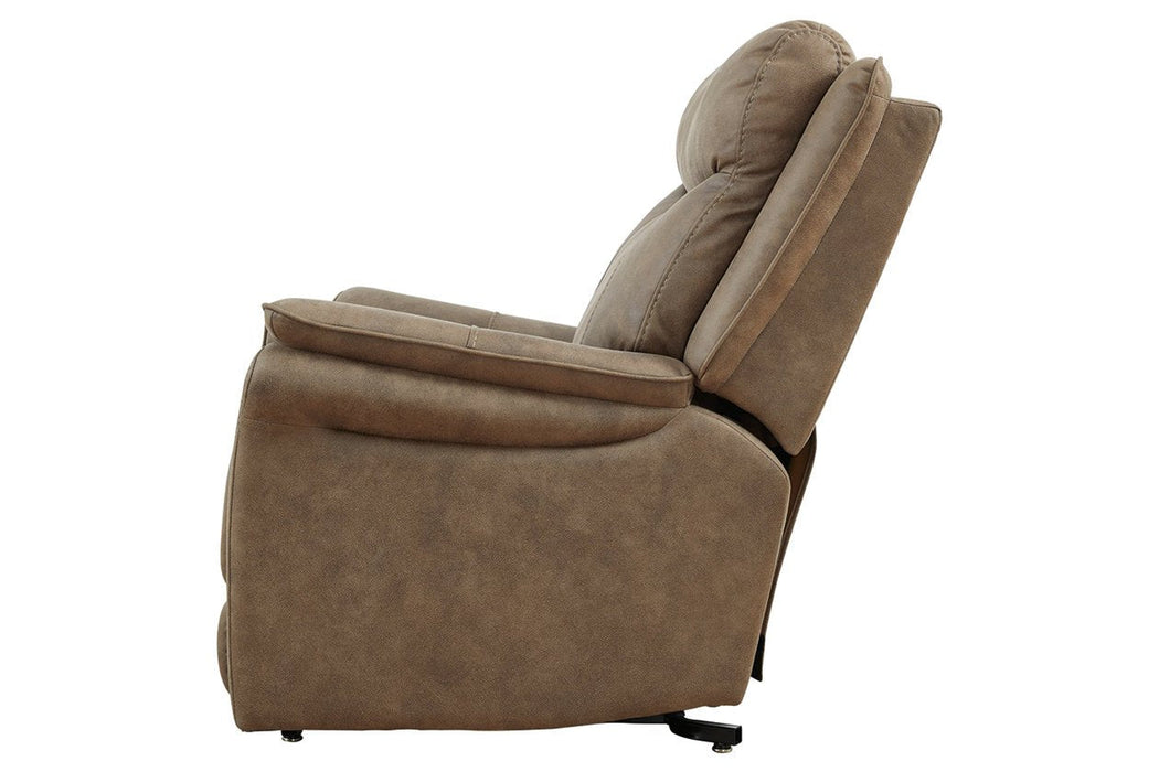 Lorreze Driftwood Power Lift Recliner - 8530612 - Gate Furniture