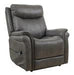 Lorreze Steel Power Lift Recliner - 8530512 - Gate Furniture