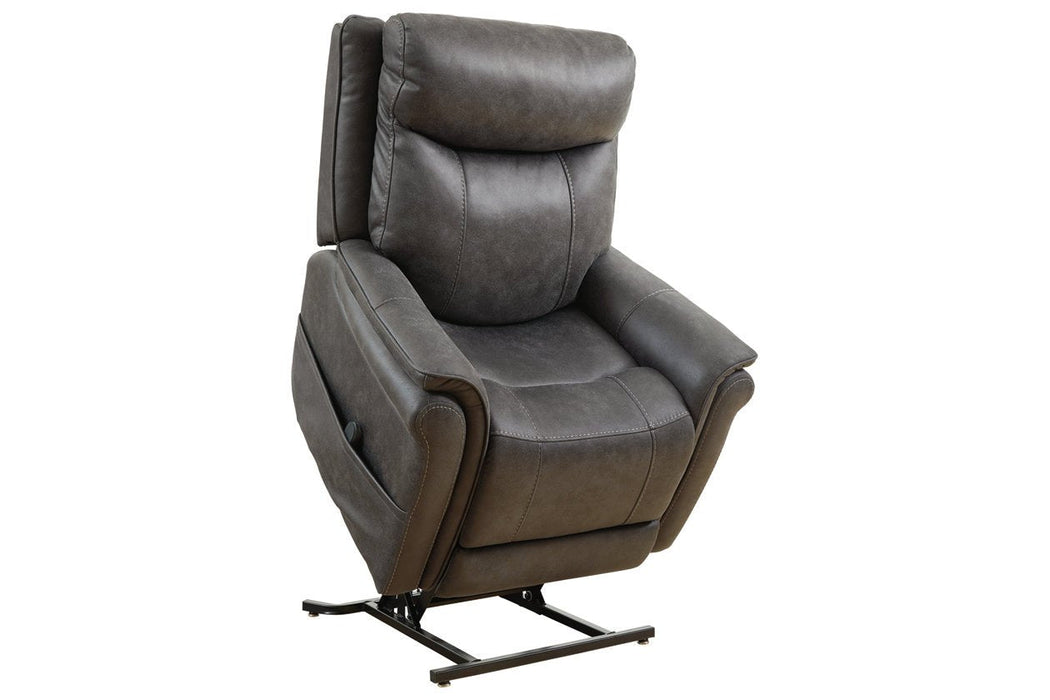 Lorreze Steel Power Lift Recliner - 8530512 - Gate Furniture