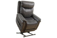 Lorreze Steel Power Lift Recliner - 8530512 - Gate Furniture