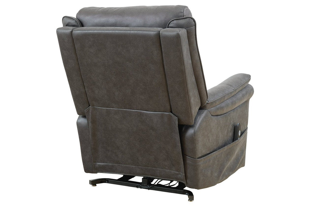 Lorreze Steel Power Lift Recliner - 8530512 - Gate Furniture