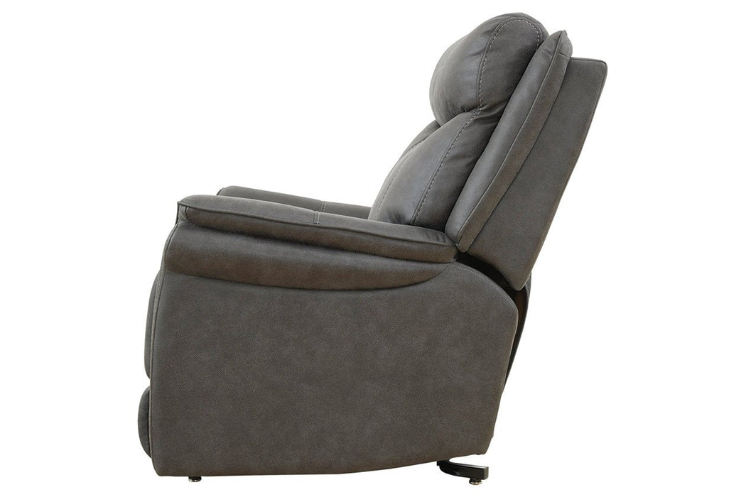 Lorreze Steel Power Lift Recliner - 8530512 - Gate Furniture