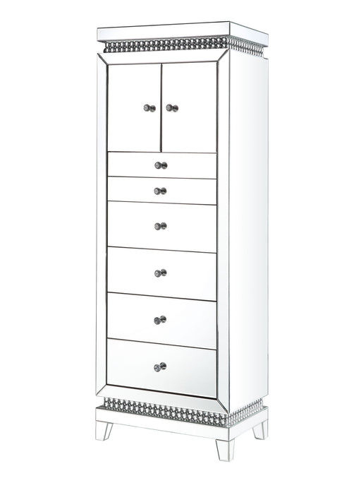 Lotus Jewelry Armoire - 97807 - In Stock Furniture