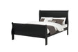 Louis Philip Black Twin Sleigh Bed - Gate Furniture