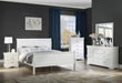Louis Philip White Mirror - B3650-11 - Gate Furniture