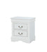 Louis Philip White Nightstand - B3650-2 - Gate Furniture