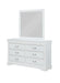 Louis Philip White Sleigh Bedroom Set - Gate Furniture