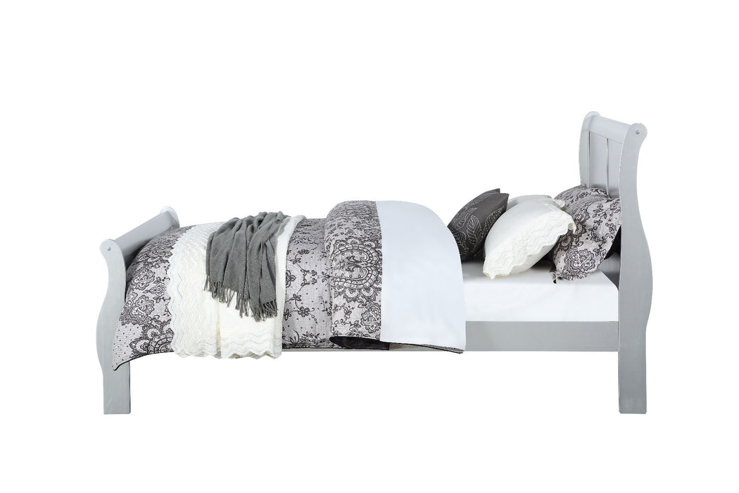 Louis Philippe Full Bed - 26745F - In Stock Furniture