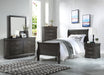 Louis Philippe Full Bed - 26805F - In Stock Furniture