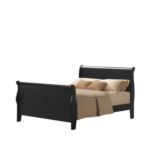 Louis Philippe III Queen Bed - 19500Q - In Stock Furniture