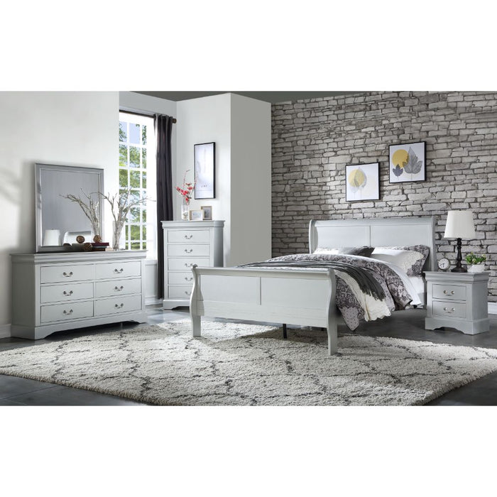 Louis Philippe Queen Bed - 26730Q - In Stock Furniture