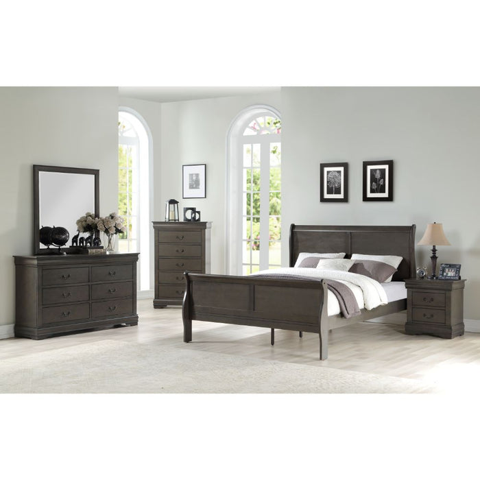 Louis Philippe Queen Bed - 26790Q - In Stock Furniture