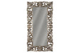 Lucia Antique Silver Finish Floor Mirror - A8010123 - Gate Furniture