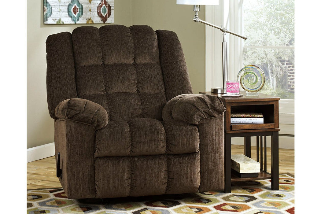 Ludden Cocoa Recliner - 8110425 - Gate Furniture