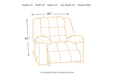 Ludden Sand Recliner - 8110325 - Gate Furniture