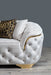 Lupino Ivory Velvet Sofa & Loveseat - LUPINOIVORY-SL - Gate Furniture