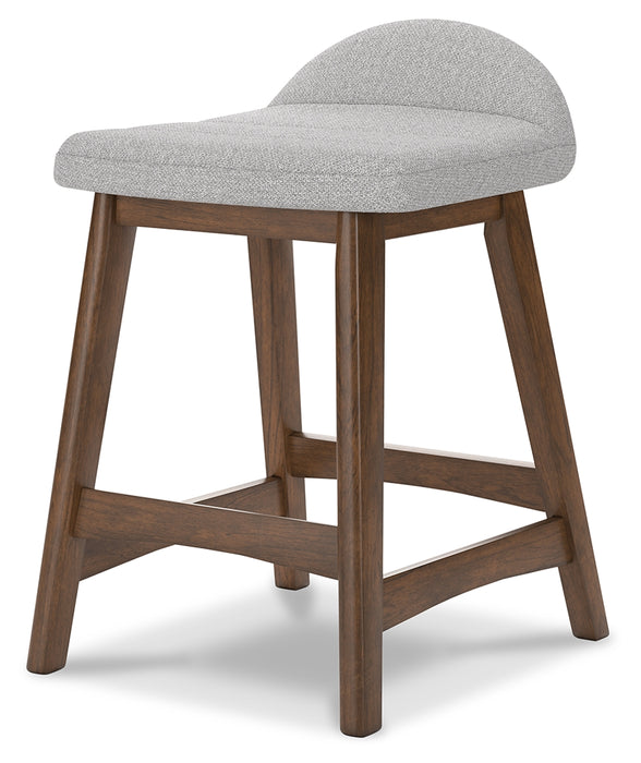 Lyncott Counter Height Bar Stool (Set of 2) - D615-124