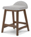 Lyncott Counter Height Bar Stool (Set of 2) - D615-124