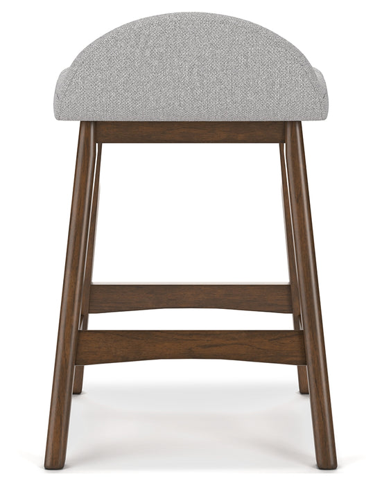 Lyncott Counter Height Bar Stool (Set of 2) - D615-124