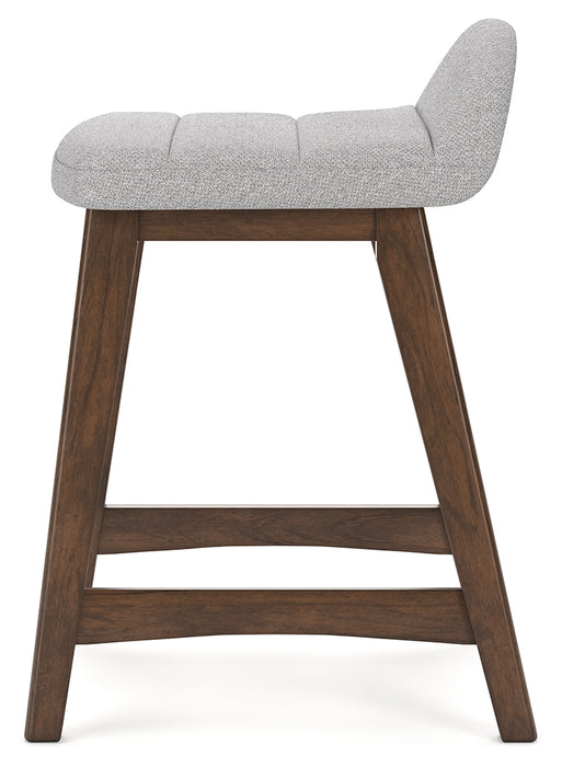Lyncott Counter Height Bar Stool (Set of 2) - D615-124