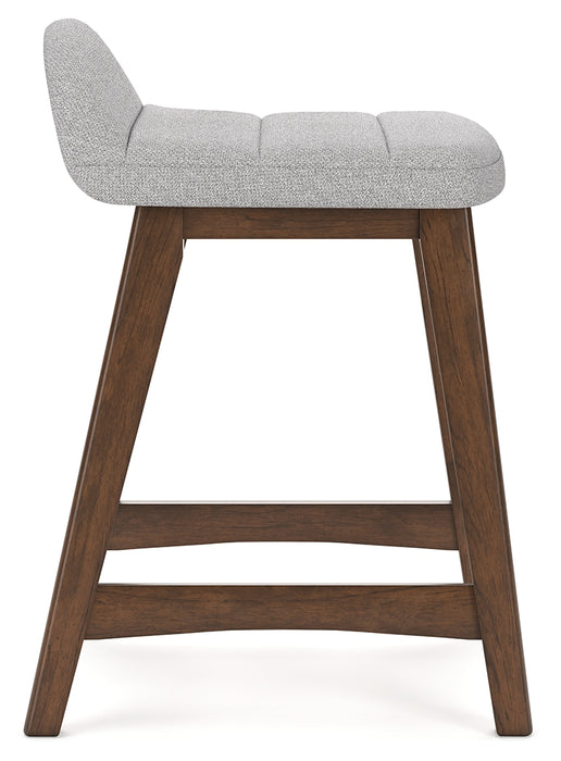 Lyncott Counter Height Bar Stool (Set of 2) - D615-124