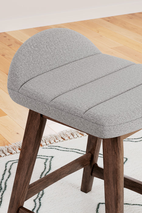 Lyncott Counter Height Bar Stool (Set of 2) - D615-124