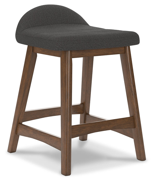 Lyncott Counter Height Bar Stool (Set of 2) - D615-224