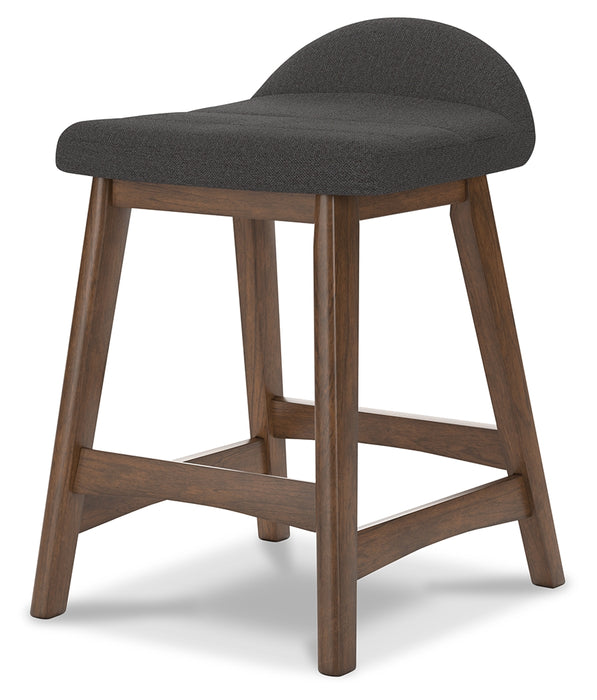 Lyncott Counter Height Bar Stool (Set of 2) - D615-224