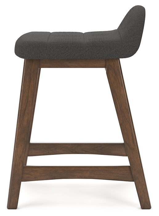 Lyncott Counter Height Bar Stool (Set of 2) - D615-224