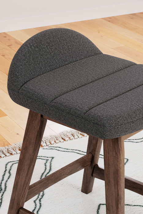 Lyncott Counter Height Bar Stool (Set of 2) - D615-224