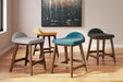 Lyncott Counter Height Bar Stool (Set of 2) - D615-324