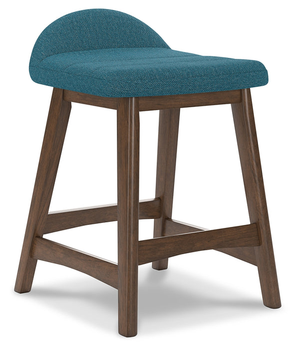 Lyncott Counter Height Bar Stool (Set of 2) - D615-324
