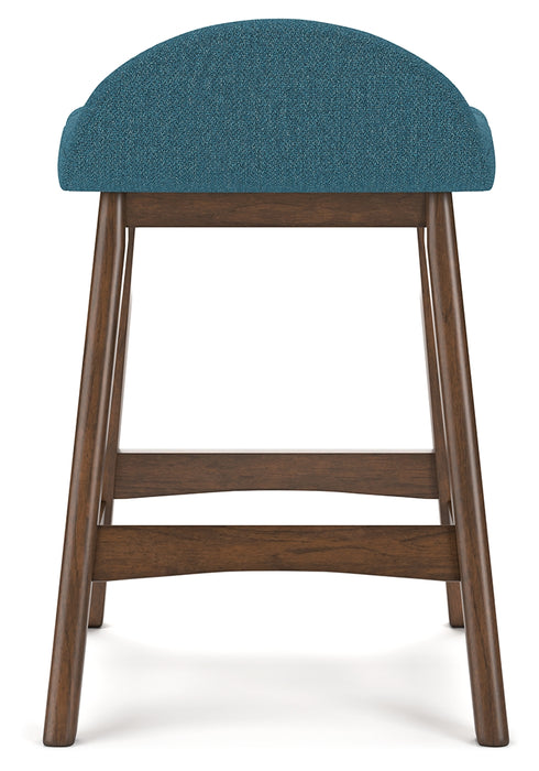 Lyncott Counter Height Bar Stool (Set of 2) - D615-324