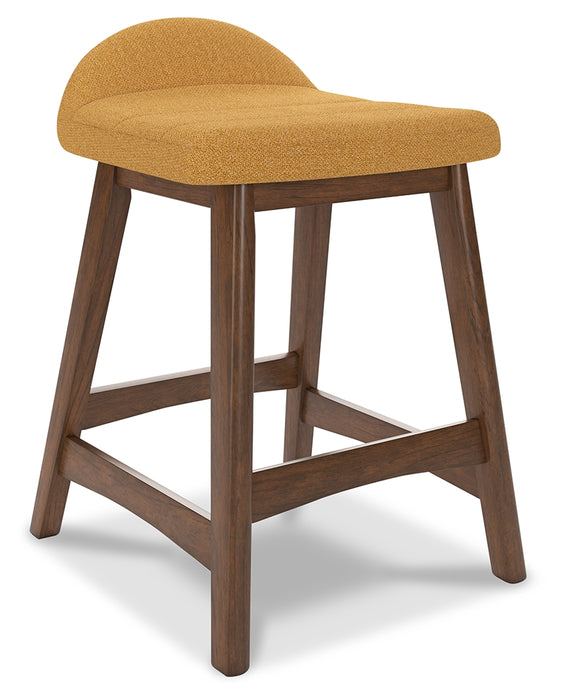 Lyncott Counter Height Bar Stool (Set of 2) - D615-424