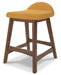 Lyncott Counter Height Bar Stool (Set of 2) - D615-424