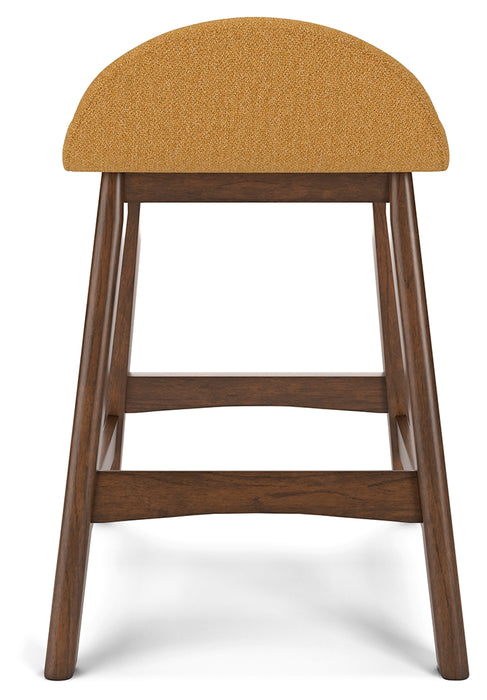 Lyncott Counter Height Bar Stool (Set of 2) - D615-424