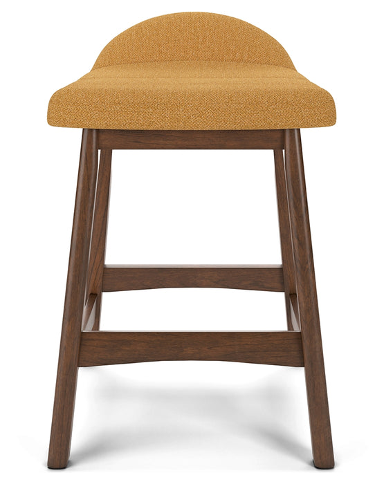 Lyncott Counter Height Bar Stool (Set of 2) - D615-424