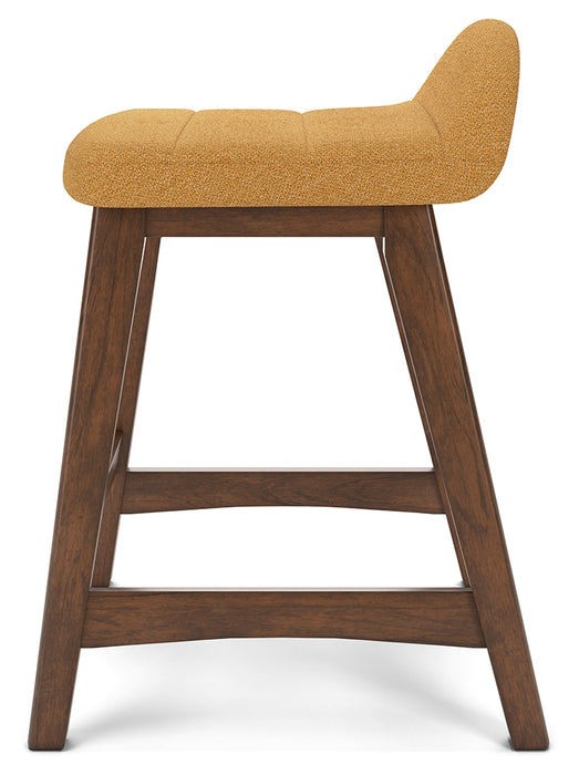 Lyncott Counter Height Bar Stool (Set of 2) - D615-424