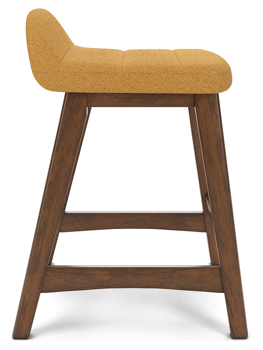 Lyncott Counter Height Bar Stool (Set of 2) - D615-424
