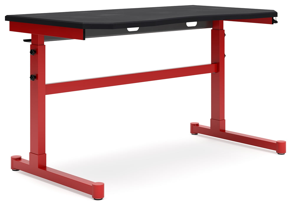 Lynxtyn Adjustable Height Home Office Desk - H400-411 - In Stock Furniture