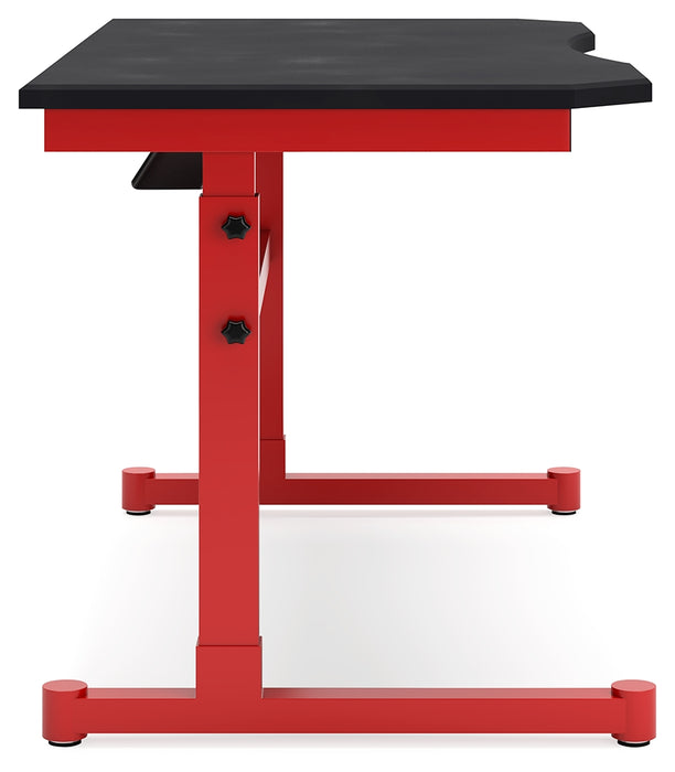Lynxtyn Adjustable Height Home Office Desk - H400-411 - In Stock Furniture