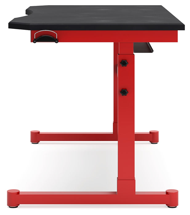 Lynxtyn Adjustable Height Home Office Desk - H400-411 - In Stock Furniture