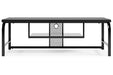 Lynxtyn Black 48" TV Stand - W400-110 - Gate Furniture