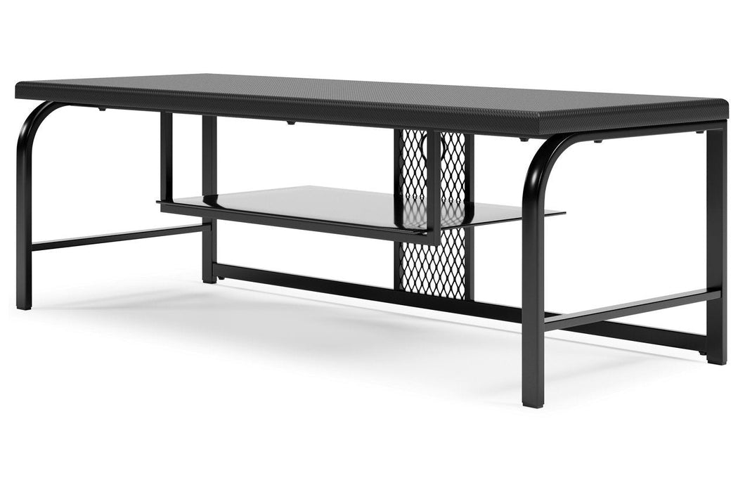 Lynxtyn Black 48" TV Stand - W400-110 - Gate Furniture