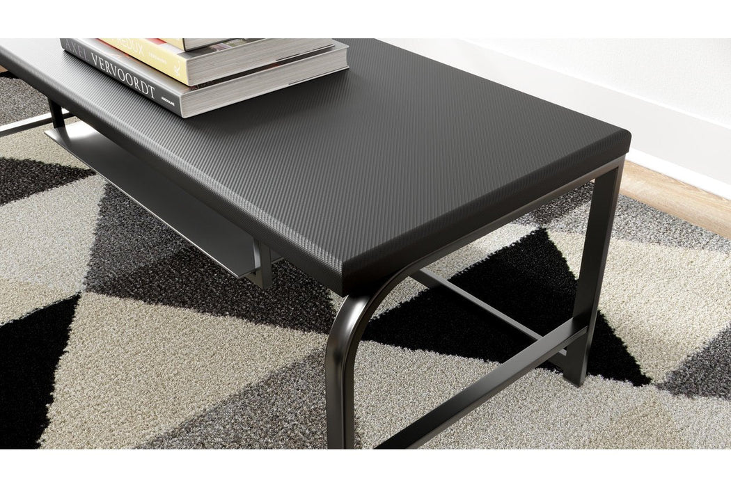 Lynxtyn Black 48" TV Stand - W400-110 - Gate Furniture