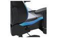 Lynxtyn Black/Gray Home Office Desk Chair - H400-09A - Gate Furniture