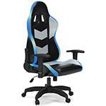 Lynxtyn Black/Gray Home Office Desk Chair - H400-09A - Gate Furniture