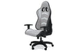 Lynxtyn White/Gray Home Office Desk Chair - H400-08A - Gate Furniture